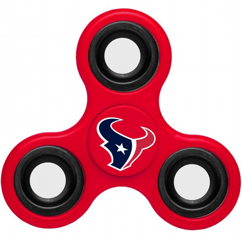 NFL Houston Texans 3 Way Fidget Spinner A21 - Click Image to Close